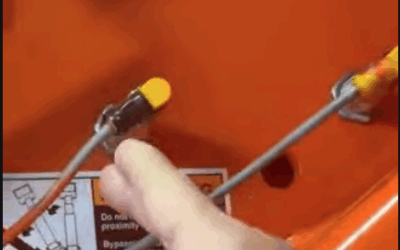 Make sure your safety sensors are in good working order